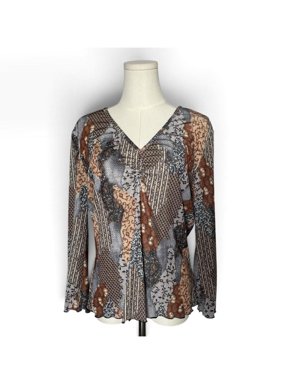 Susan Lawrence y2k blouse